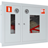 Шкаф для пожарного крана ШПК-315 ВОБ (встроенный открытый белый)