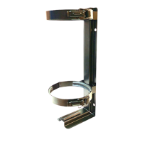 Подставка под огнетушитель, крепление и кронштейн для огнетушителя